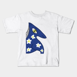 blue horse Kids T-Shirt